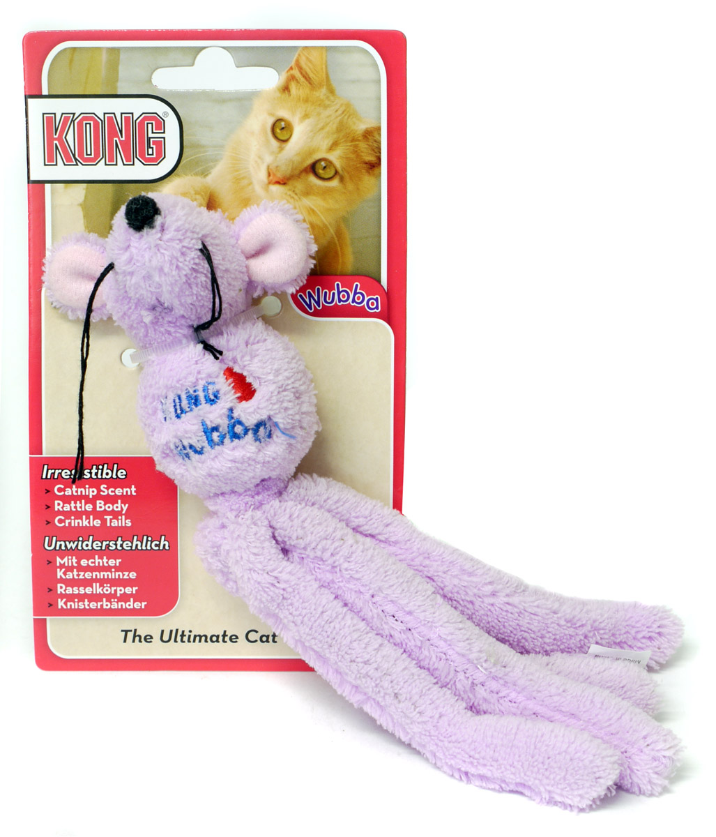 kong cat wubba mouse