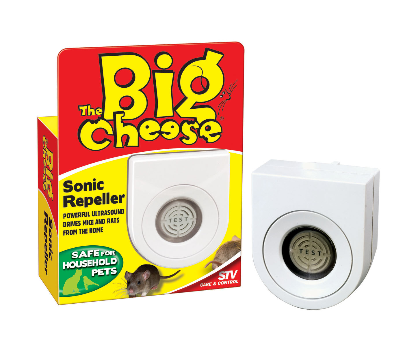 The Big Cheese Sonic Mouse & Rat Repeller NuPets Pet Centre