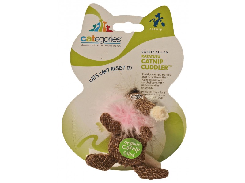 R2Pet Categories RatATuTu Catnip Cuddler Cat Toy NuPets Pet Centre